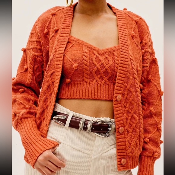 For Love And Lemons Sweaters - For Love & Lemons Florentina Cardigan